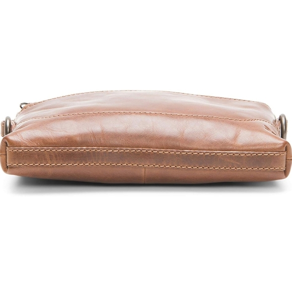 NWT Frye Melissa Cognac Wristlet Crossbody - Picture 4 of 4